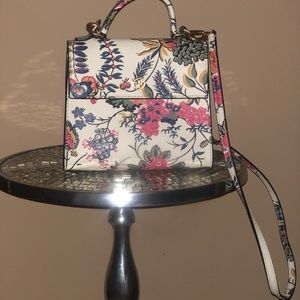 Tory Burch Floral Small Satchel